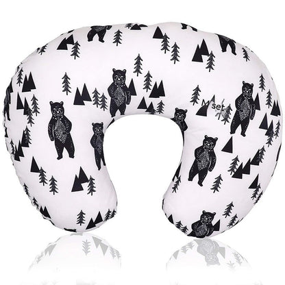 U-Shaped Elastic Pillowcase for Baby Feeding Pillow