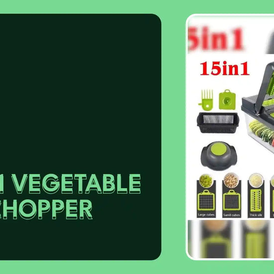 15 In 1 Vegetable Chopper by@Outfy