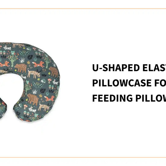 U-Shaped Elastic Pillowcase for Baby Feeding Pillow by@Outfy