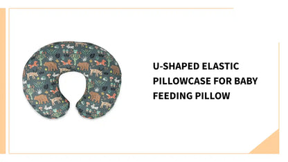 U-Shaped Elastic Pillowcase for Baby Feeding Pillow by@Outfy